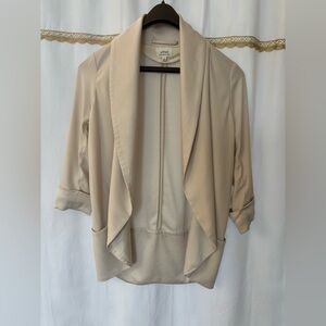 Wilfred Aritzia Womens Chevalier Open Front Blazer Jacket